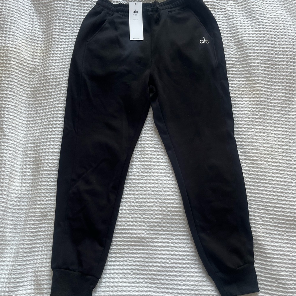 Alo Black Jogger Pants